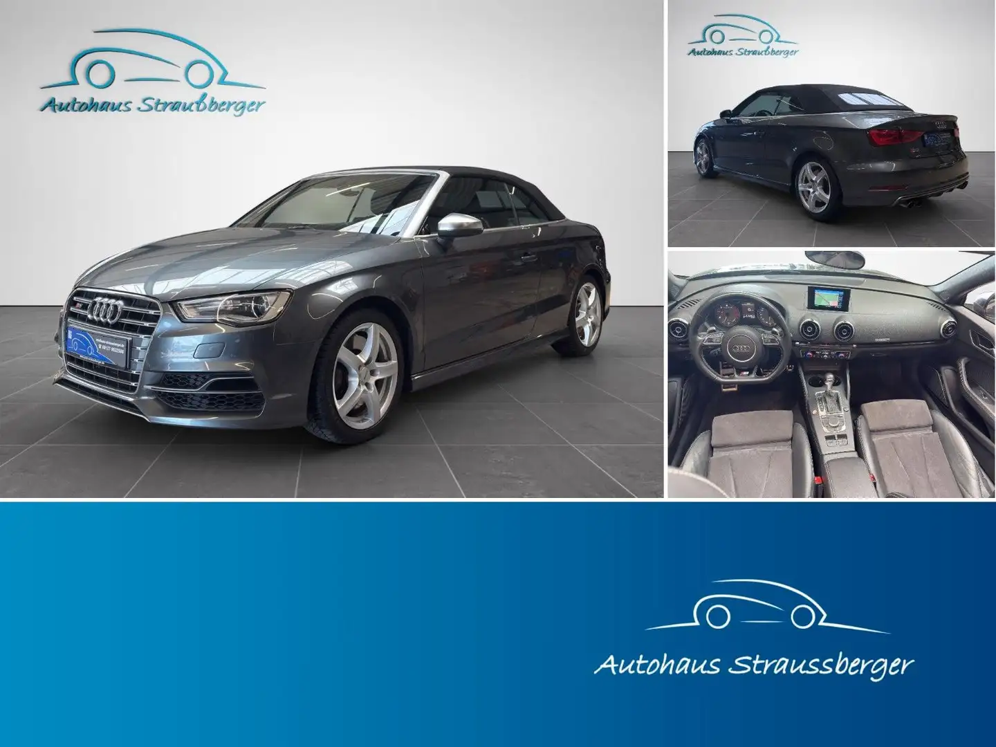 Audi S3 Cabriolet 2.0 TFSI quattro Grau - 1