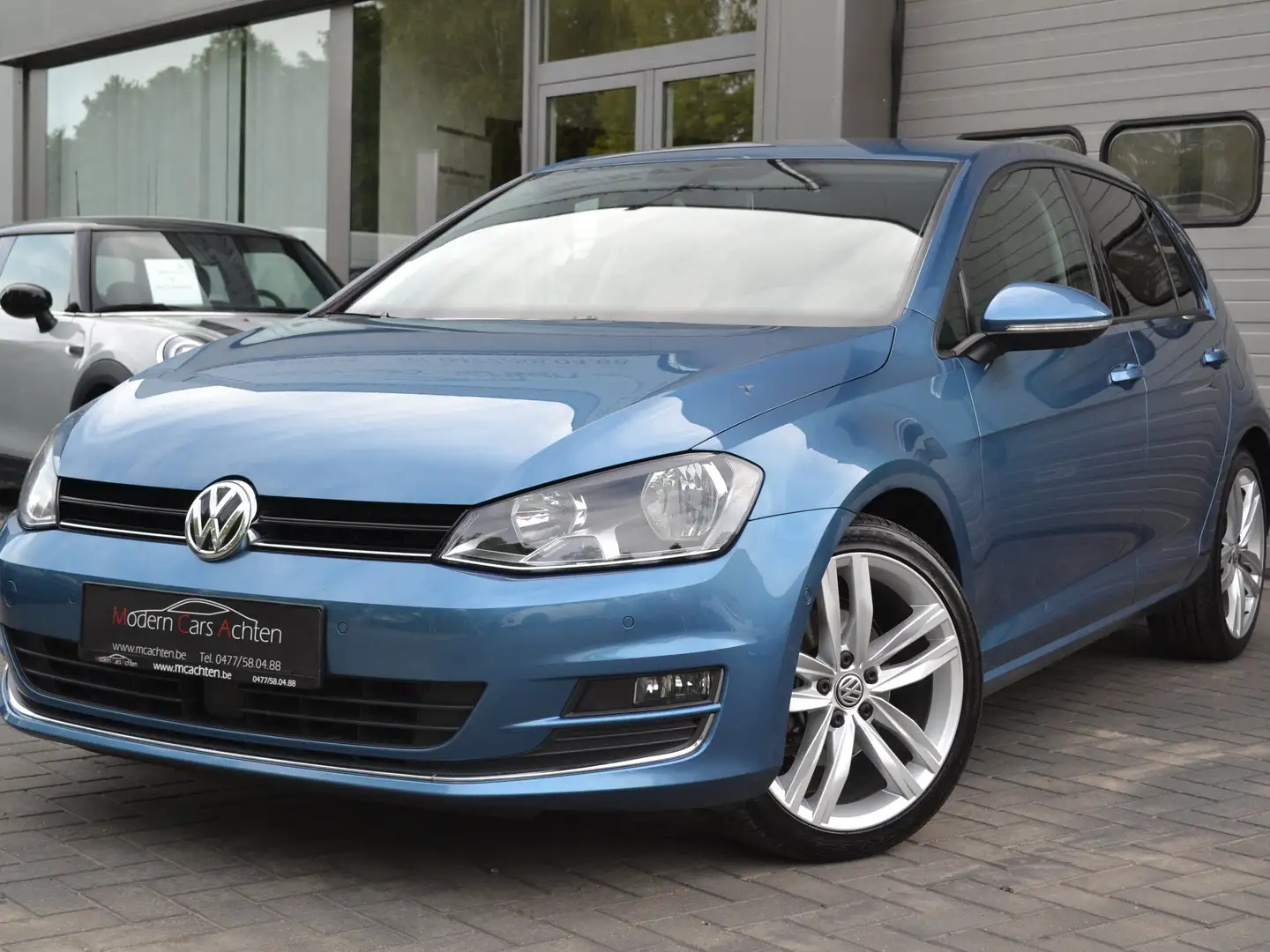 Volkswagen Golf Golf 1.6TDI Highline * Automaat * Camera * Carplay Blauw - 1