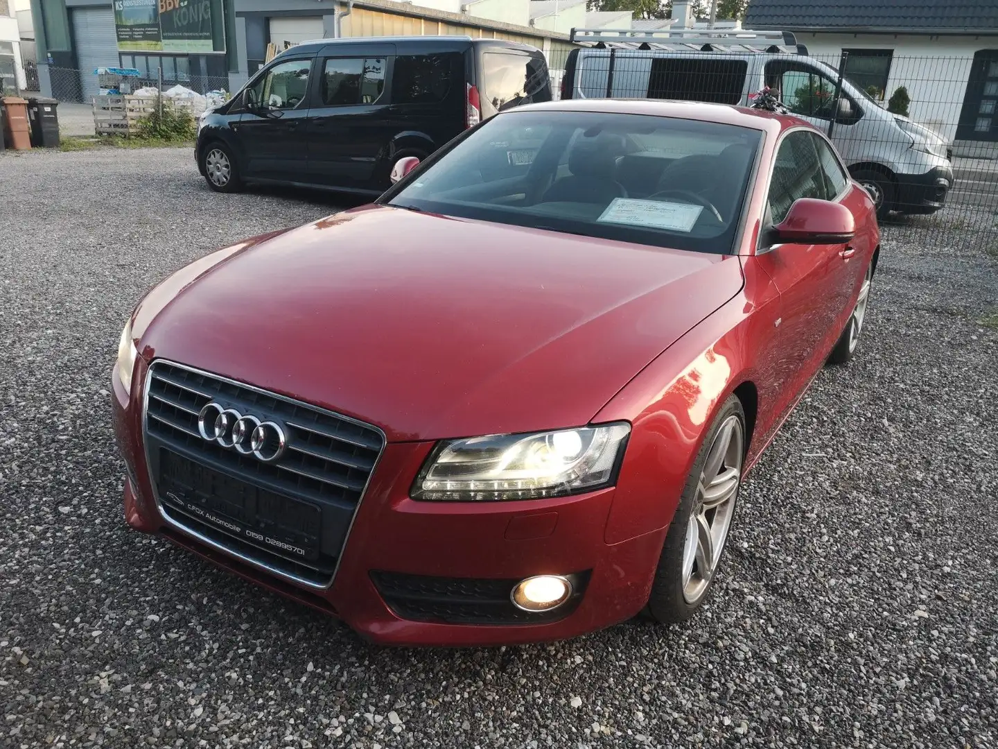 Audi A5 Coupe 2.0 TFSI Rot - 1