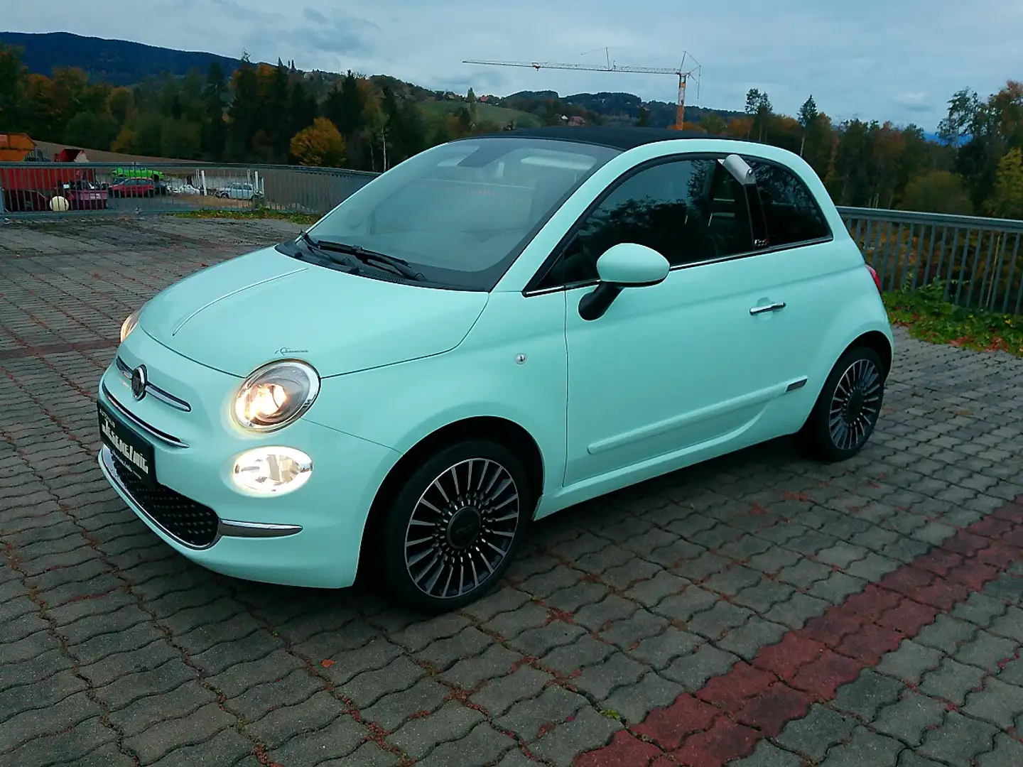 Fiat 500C ECO 1,2 69 Lounge Grün - 1