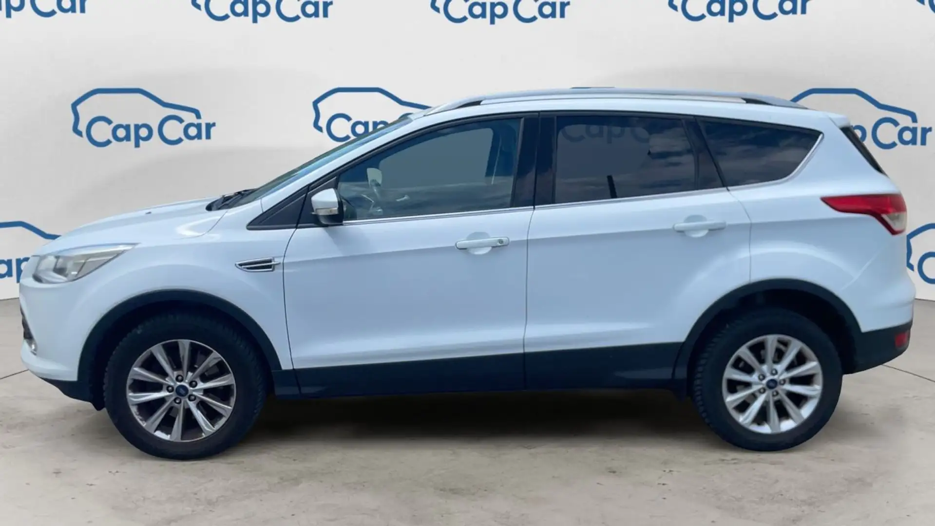 Ford Kuga 2.0 TDCi 120 Titanium Blanc - 2