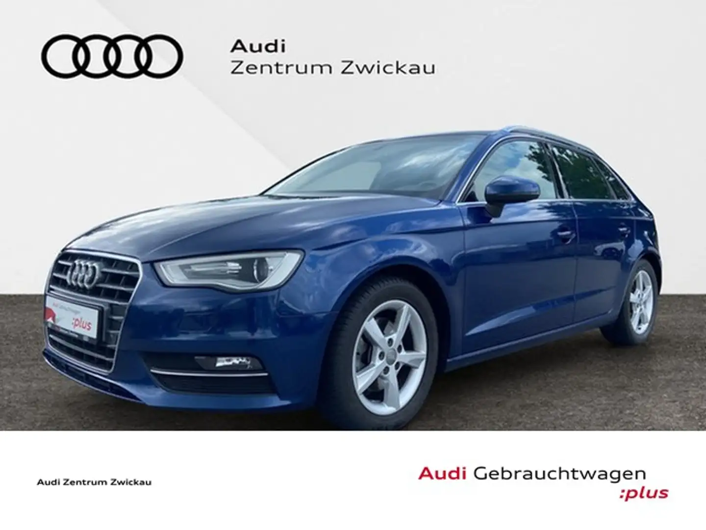 Audi A3 Sportback 1.4TFSI Ambition Xenon Plus, Navi, Ei... Blau - 1