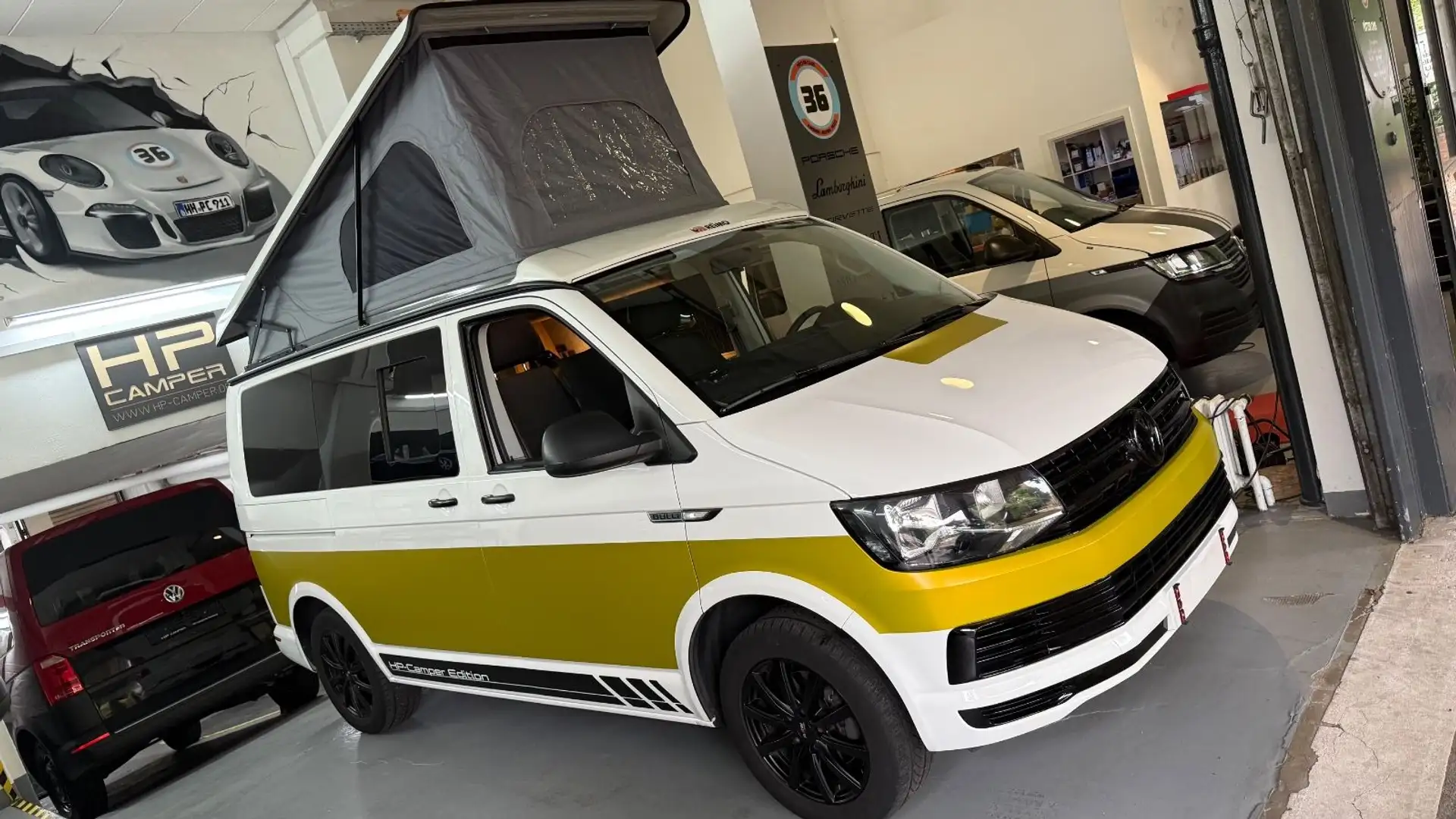 Volkswagen T6 HP-Camper OpenSky Klima Solar 4-5Schlafplätze Weiß - 1