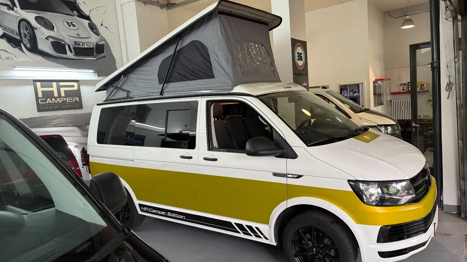 Volkswagen T6 HP-Camper OpenSky Klima Solar 4-5Schlafplätze Weiß - 2