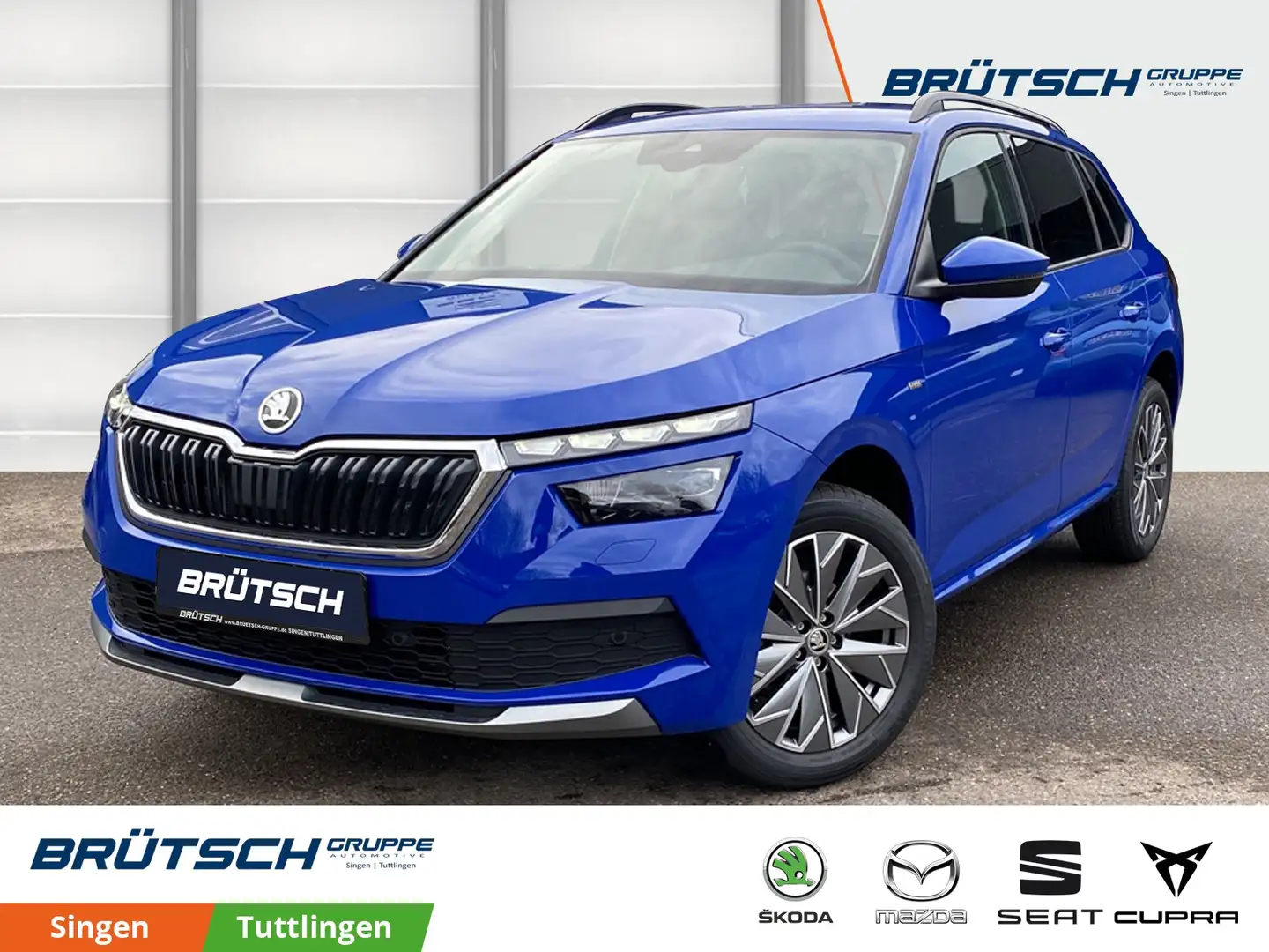 Skoda Kamiq Tour 1.0 TSI KLIMA / AHK / VOLL-LED / KAMERA / SIT Blau - 1