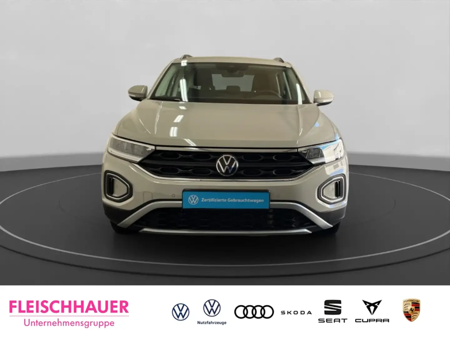 Volkswagen T-Roc 1.5 TSI Life AHK-abnehmbar Navi Digitales Cockpit Grau - 2