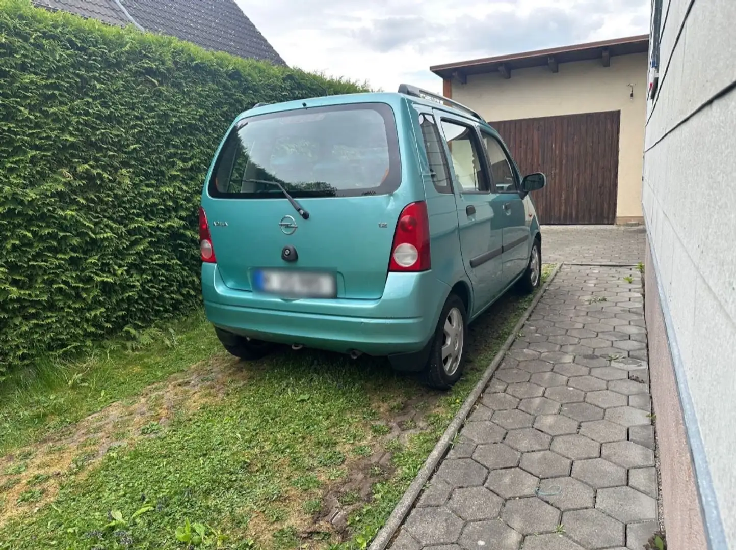 Opel Agila 1.2 16 V Tüv 2027 Blau - 2