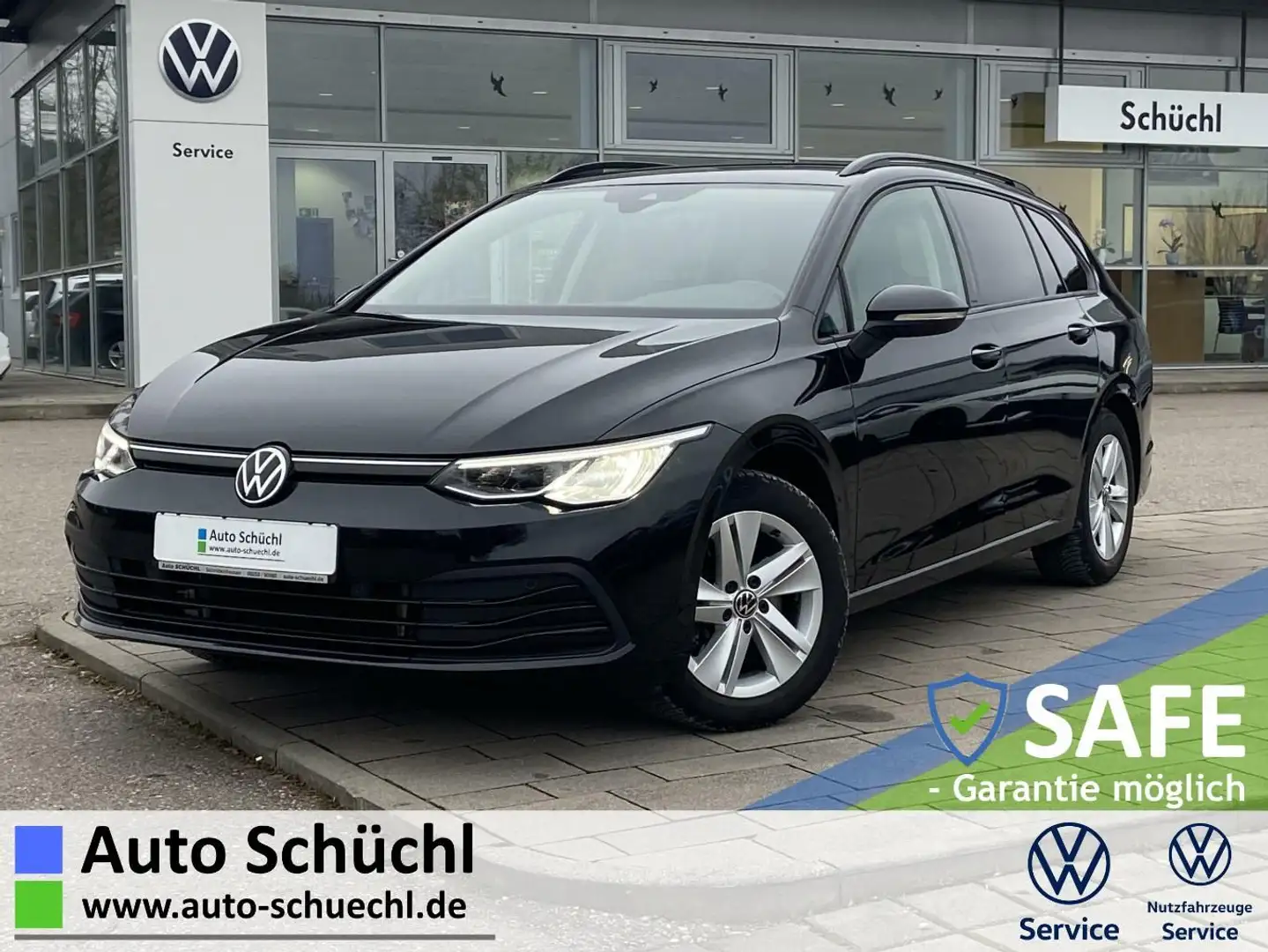 Volkswagen Golf Variant 2.0 TDI DSG LIFE GARANTIE+AHK+APP-C Schwarz - 1