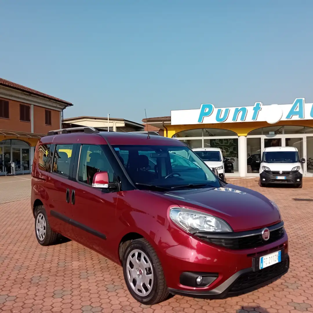 Fiat Doblo Doblò 1.6 MJT 16V 120CV Easy Maxi Rosso - 1