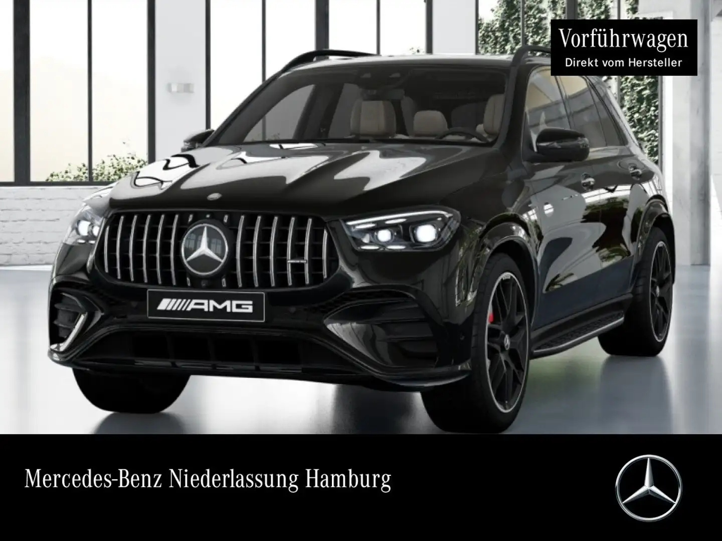 Mercedes-Benz GLE 53 AMG GLE 53 HYBRID 4M NIGHT+PANO+360+AHK+MULTIBEAM+HUD Negru - 1