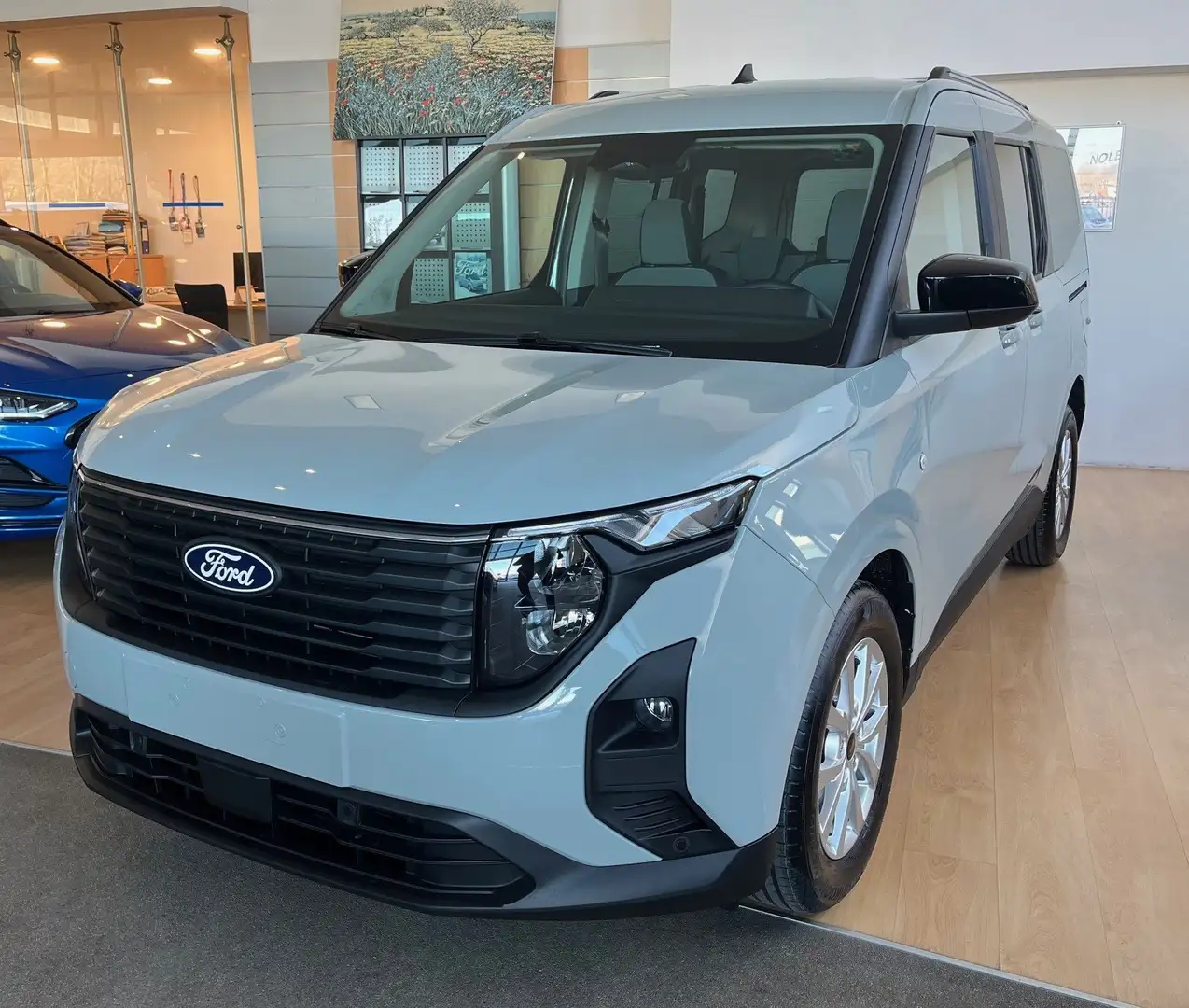 Ford Tourneo Courier Titanium 1.0 Ecoboost 125 cv - PRONTA CONSEGNA Grigio - 2