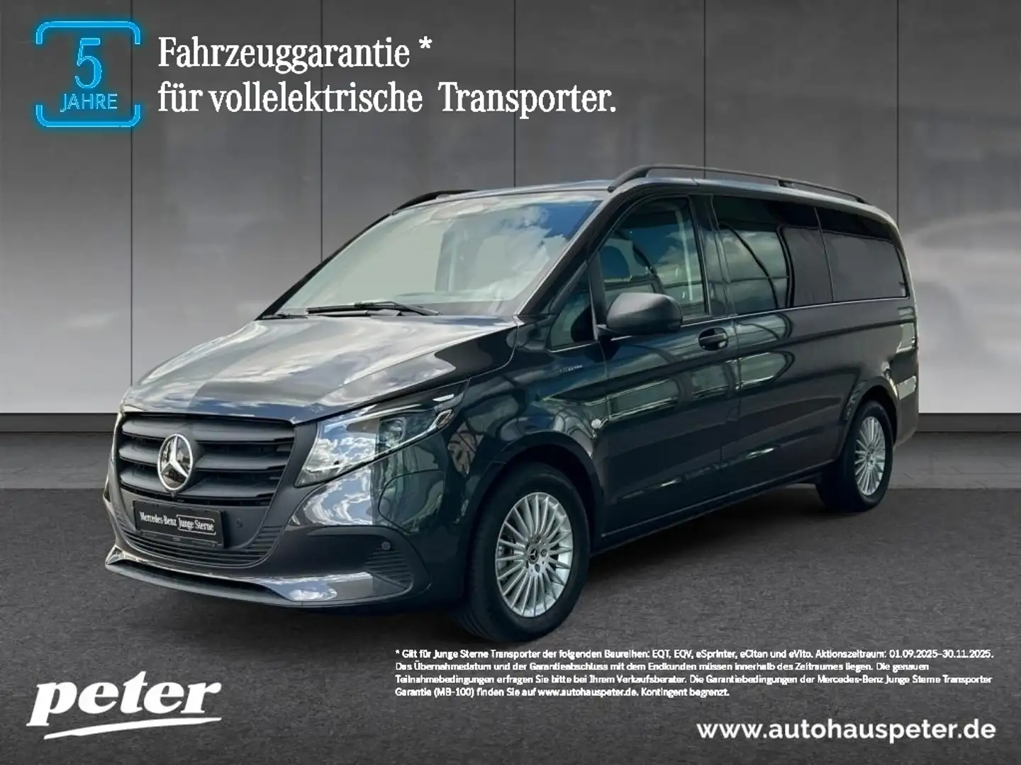 Mercedes-Benz Vito e 129 Tourer PRO Lang LED+MBUX+KAMERA+DISTR+NAVI Grijs - 1
