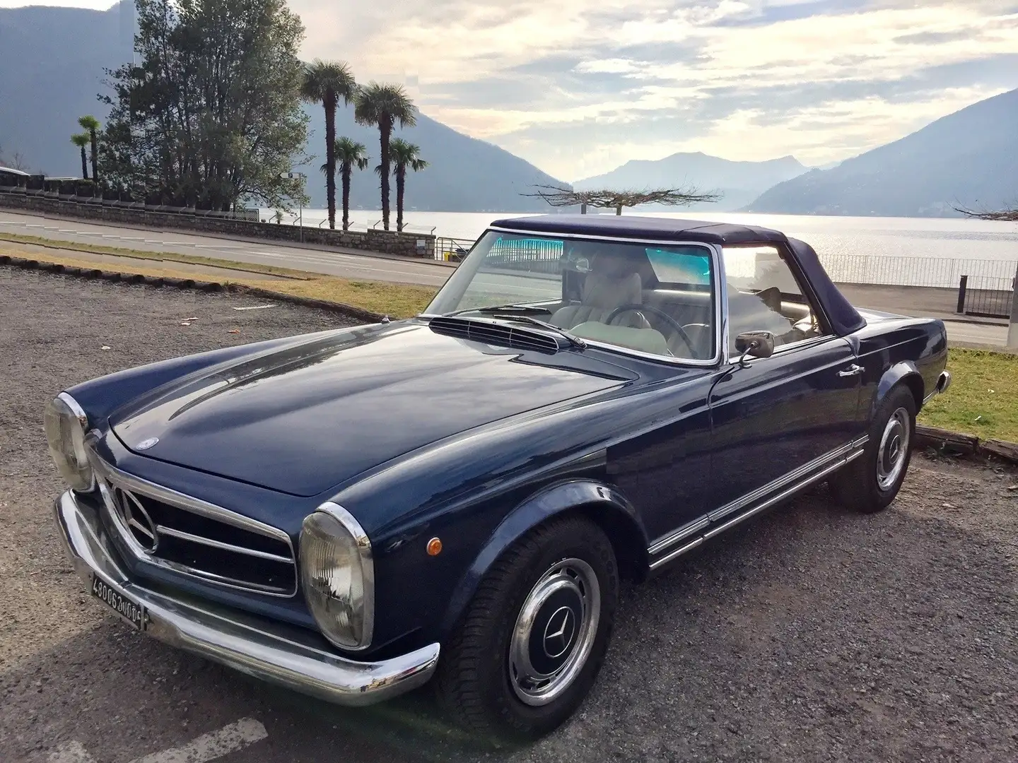 Mercedes-Benz SL 280 SL280 pagoda cabrio Albastru - 2