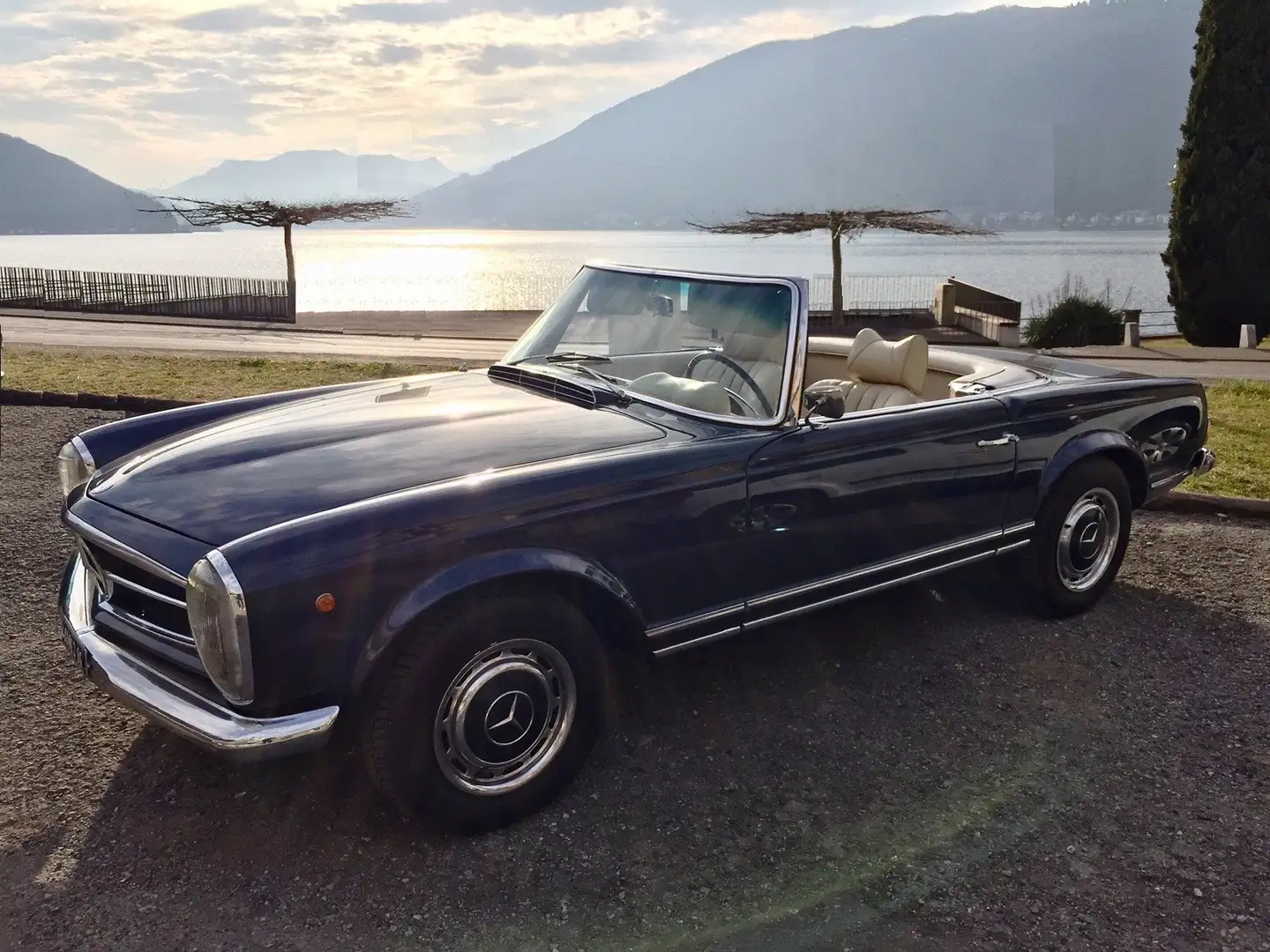 Mercedes-Benz SL 280 SL280 pagoda cabrio Albastru - 1