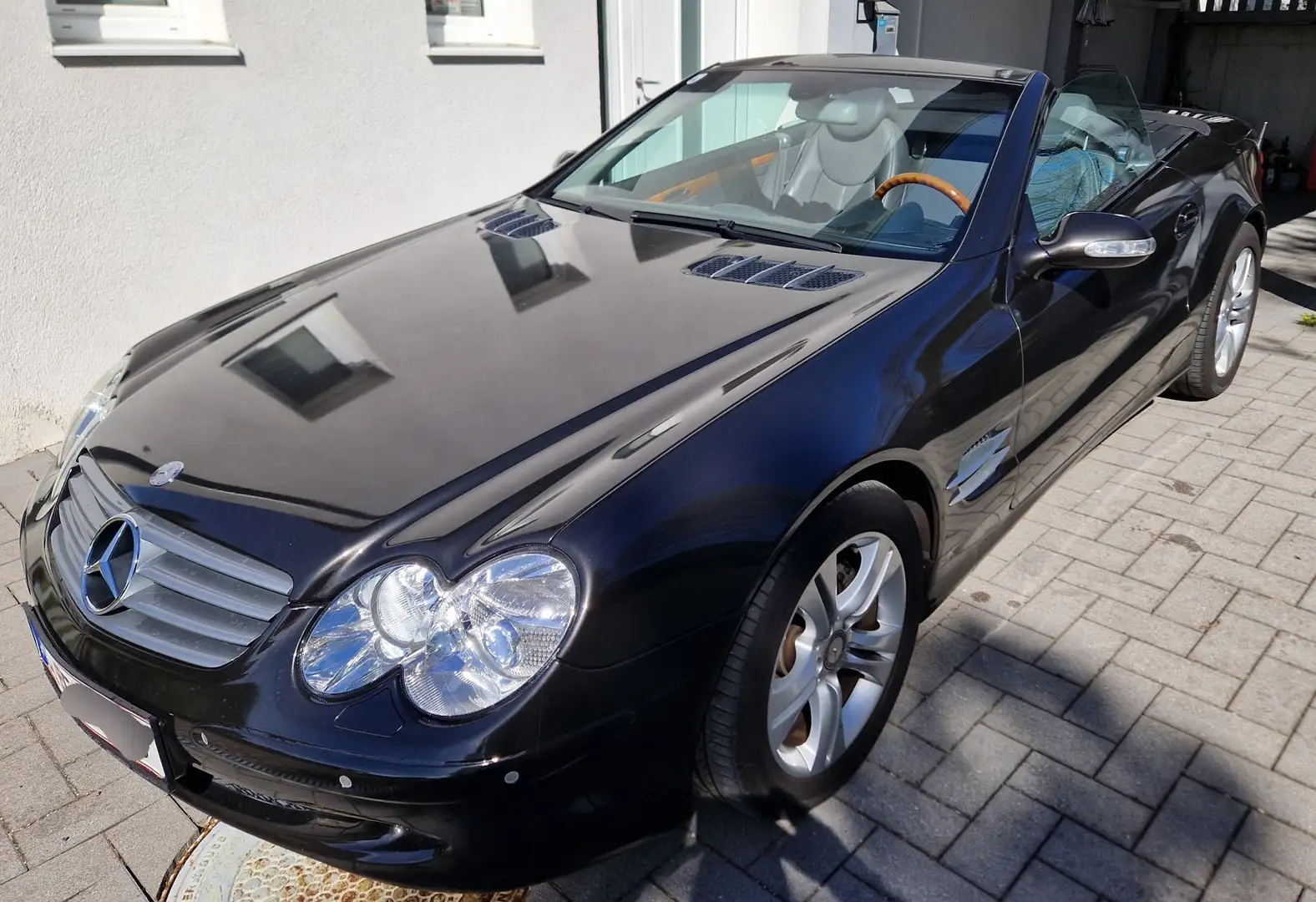 Mercedes-Benz SL 500 AMG Roadster Sammlerzustand Schwarz - 1