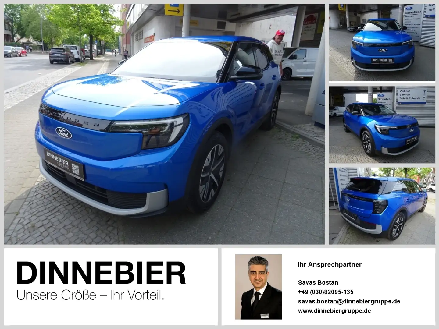 Ford Explorer Explorer Extended Range+TW+ACC+Massage Sitze Albastru - 1