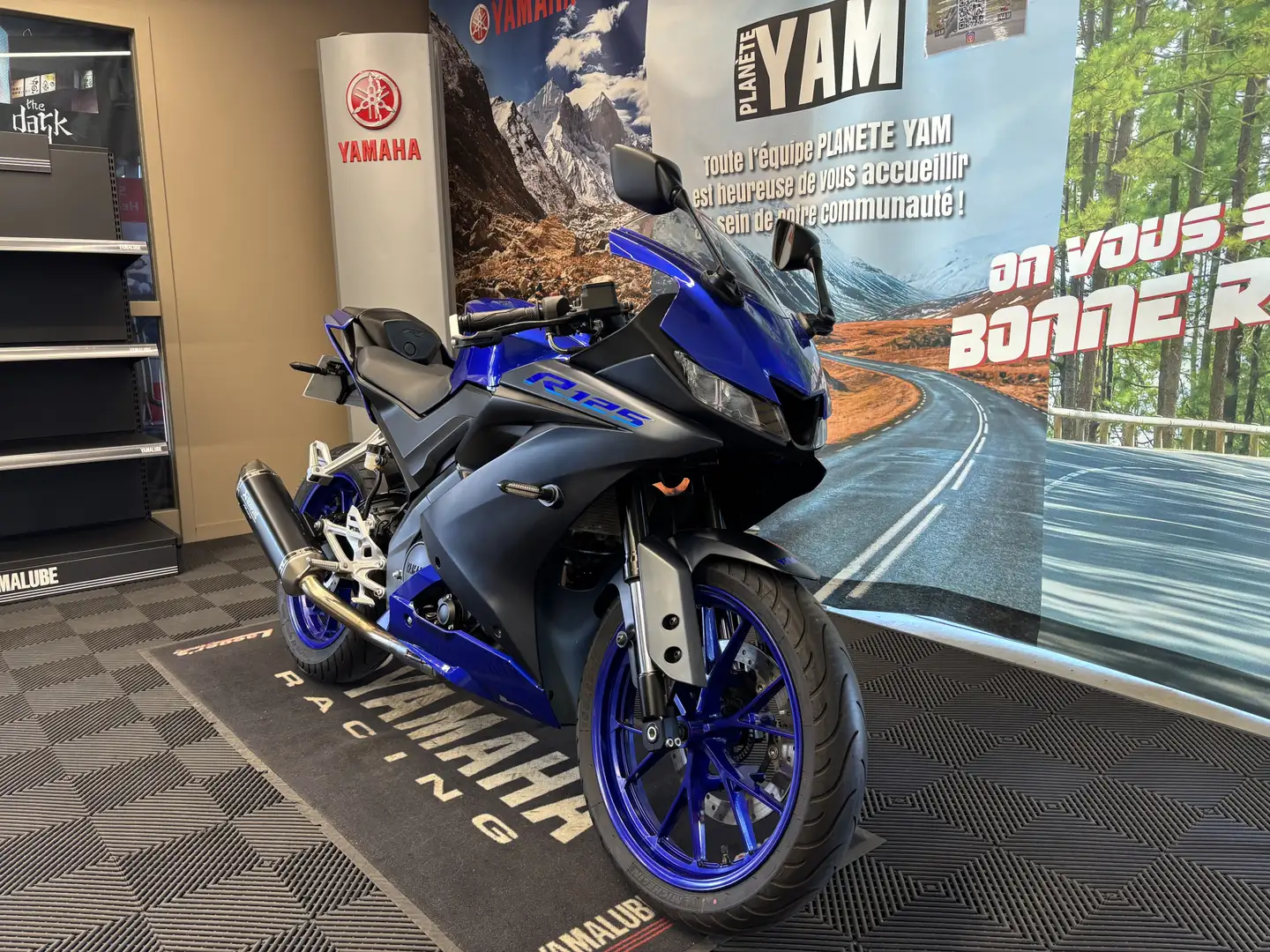 Yamaha YZF-R125 Bleu - 2