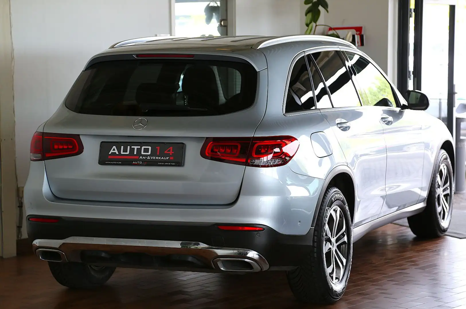 Mercedes-Benz GLC 200 4Matic 9G-T Navi LED AHK DAB Kamera Spur Argent - 2