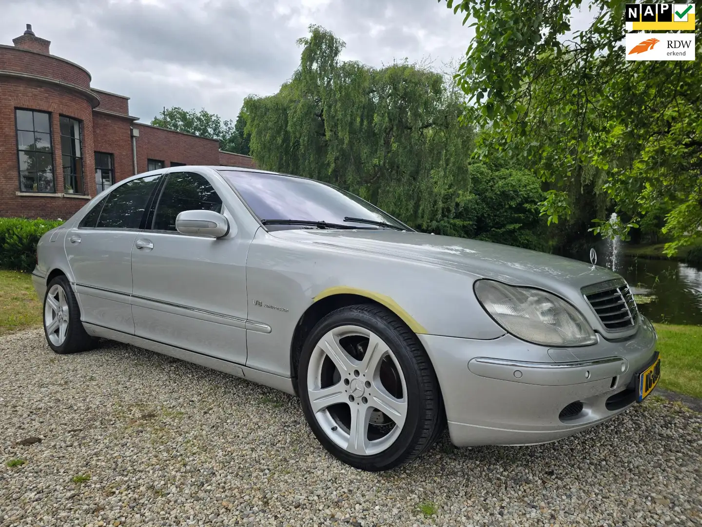 Mercedes-Benz S 55 AMG Lang Сірий - 1