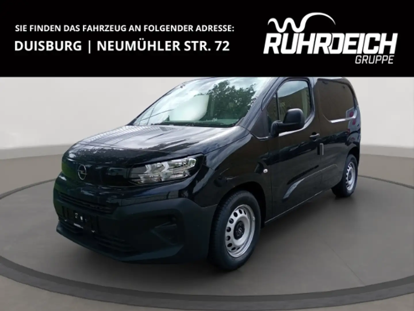 Opel Combo Electric Cargo Berganfahrass. Klima Freispre Zwart - 1