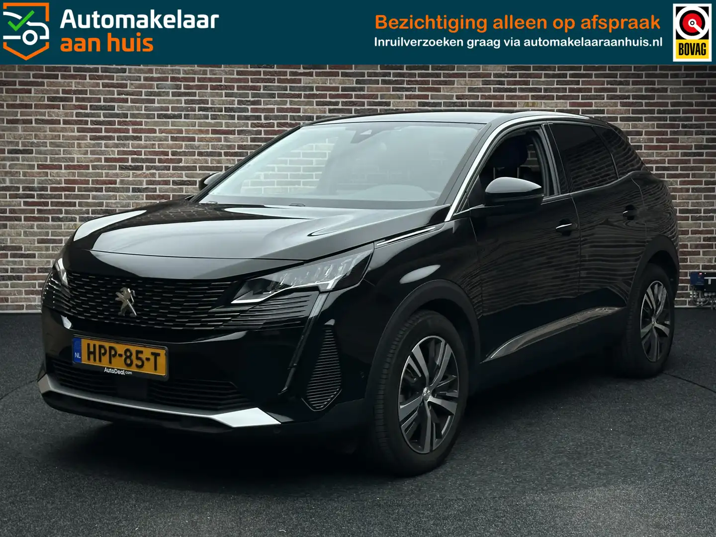 Peugeot 3008 1.2 PureTech Allure Automaat Camera Navi Zwart - 1