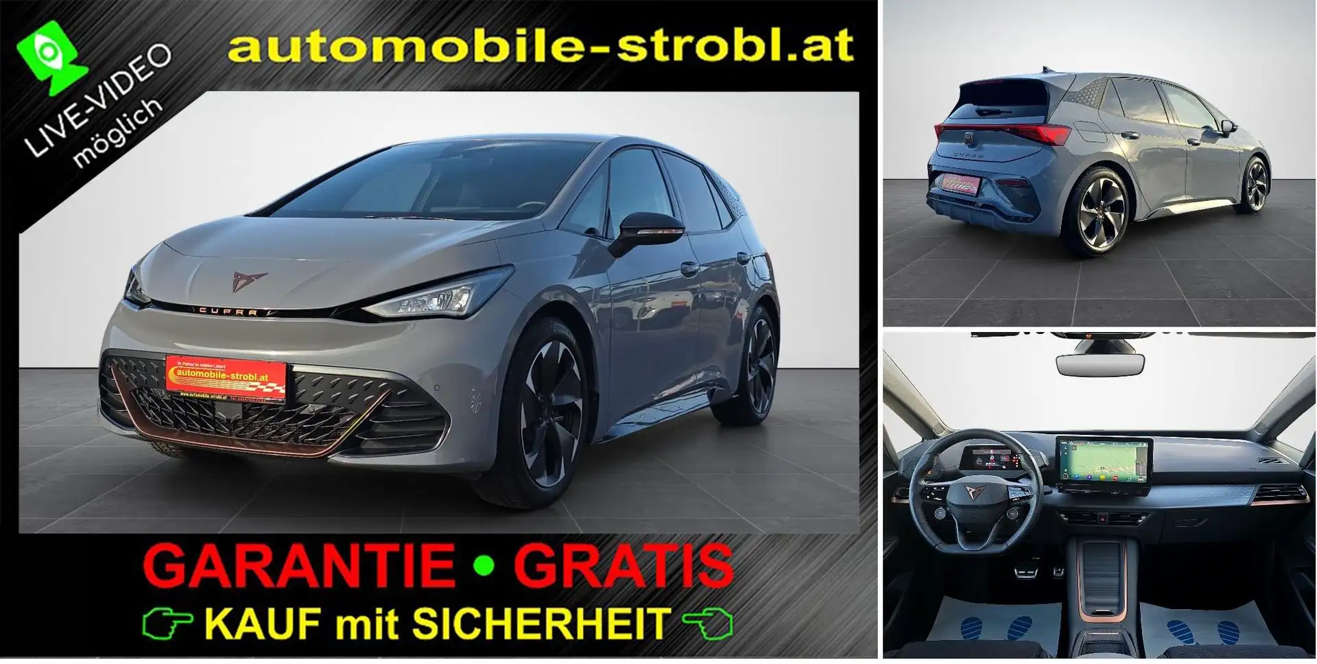 CUPRA Born 82kWh *Headup*ACC*LED*GARANTIE* Gri - 1