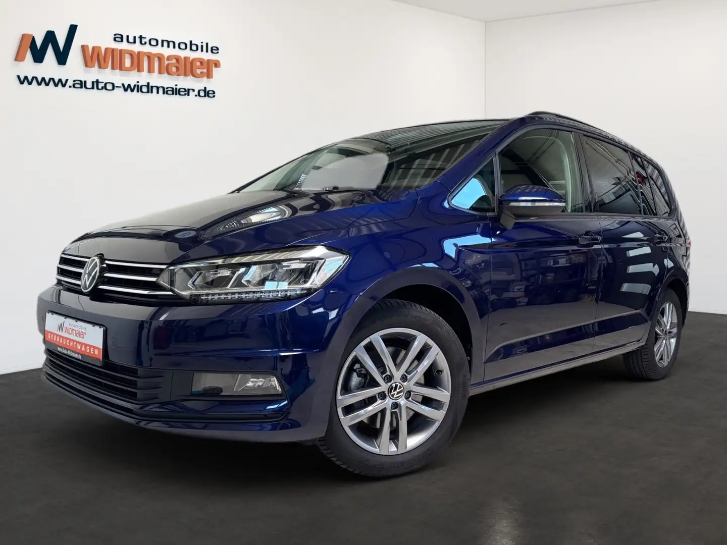 Volkswagen Touran 1.5 TSI Comfortline -- AHK/Pano/ACC/STHZG Bleu - 1