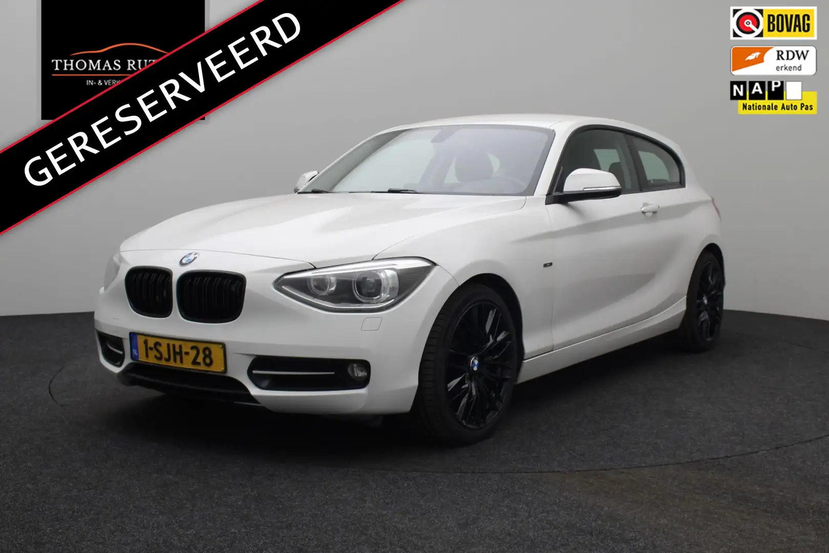 BMW 114 1-serie 114i EDE Executive 2013 NAP | Nieuwe bande Blanco - 1