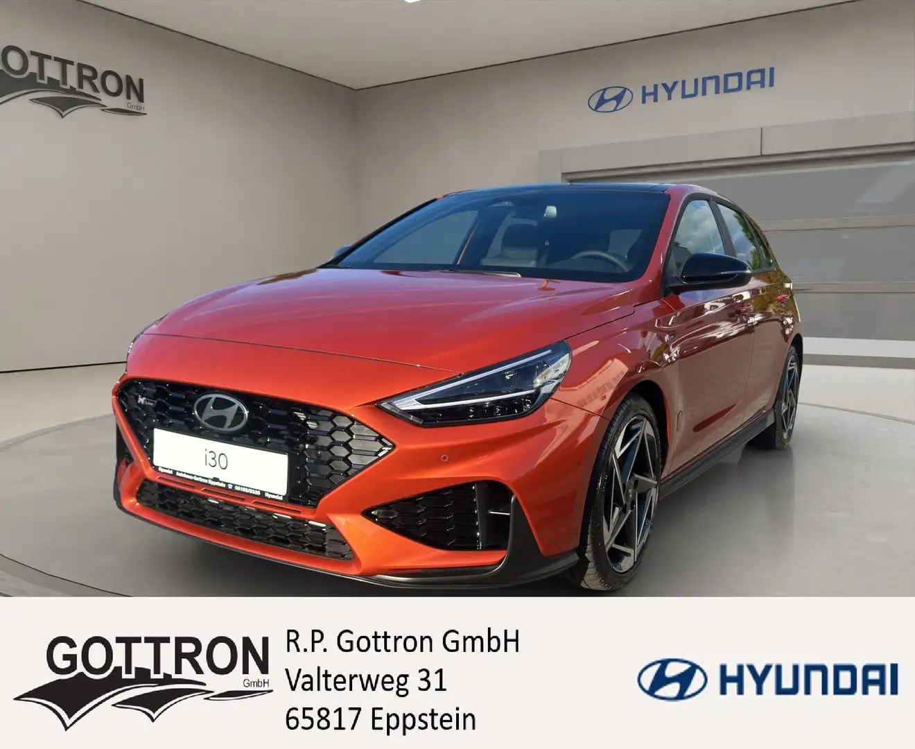 Hyundai i30 N Line inkl.  Sitz-Paket & Panoramadach Orange - 1