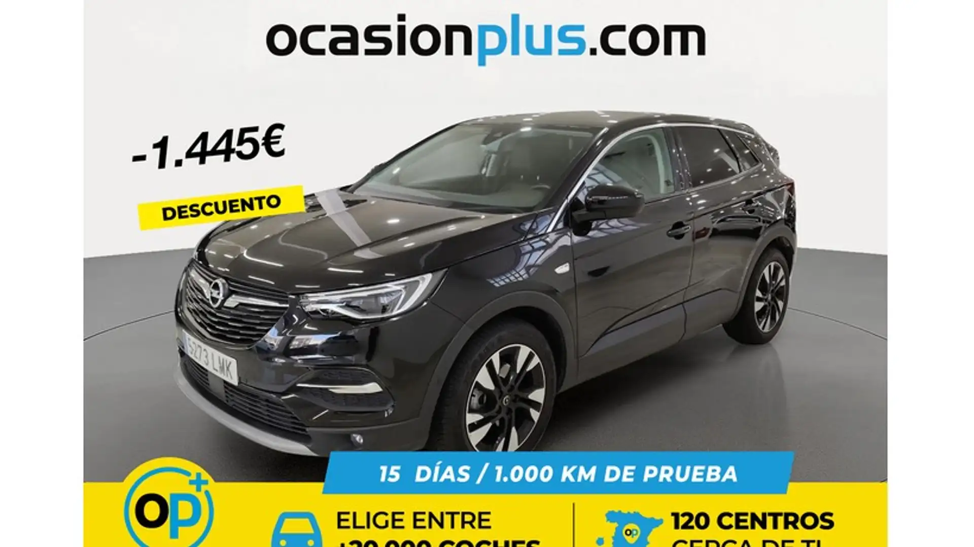 Opel Grandland X 1.2T S&S Ultimate Aut. 130 Negro - 1