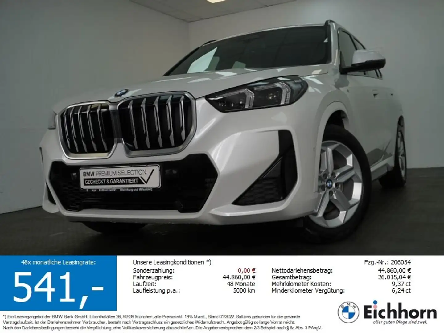 BMW X1 xDrive23i M Sportpaket *LEDER.NAVI.H&K HiFi* Weiß - 1
