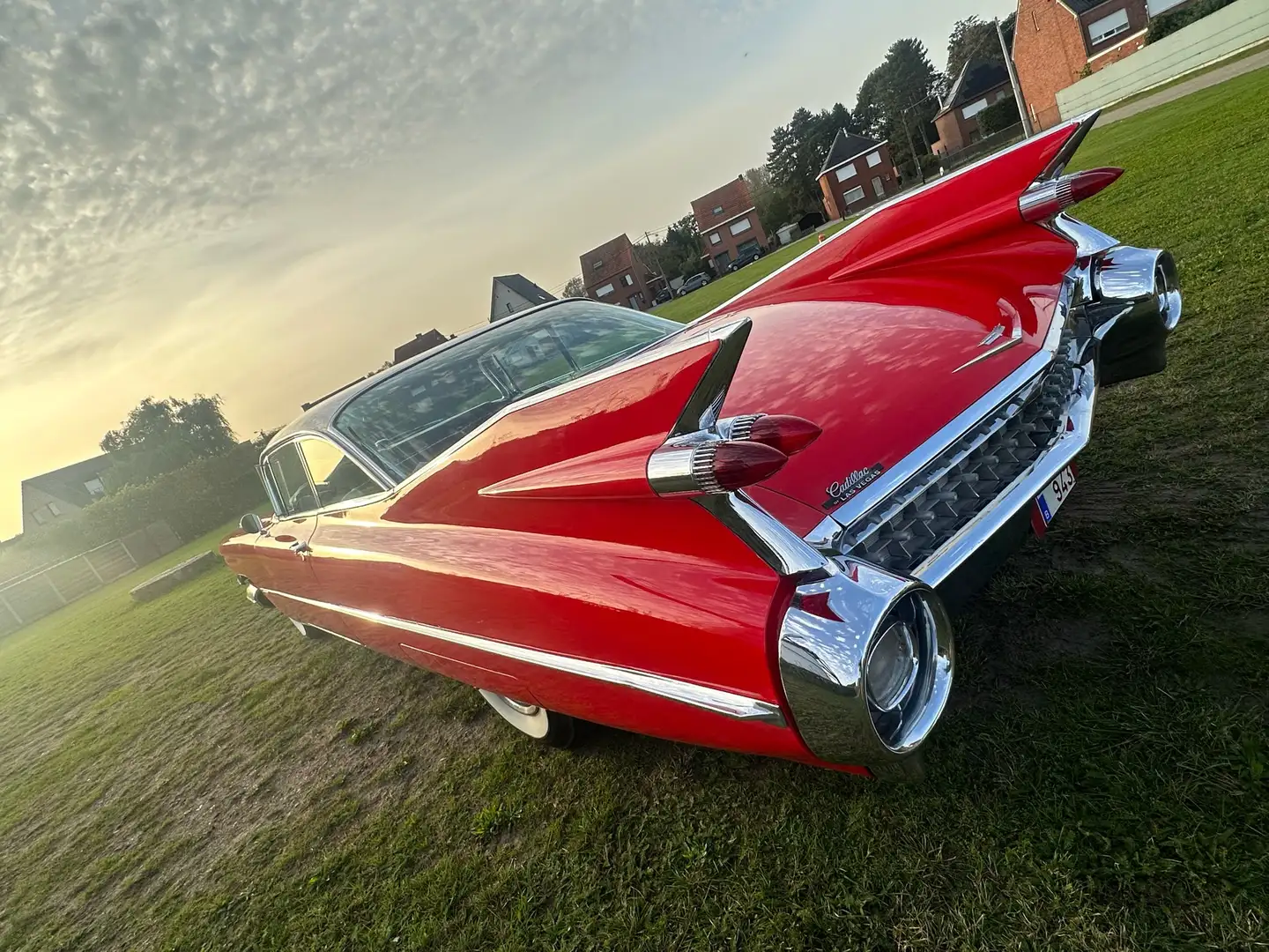Cadillac Deville coupe Rood - 2