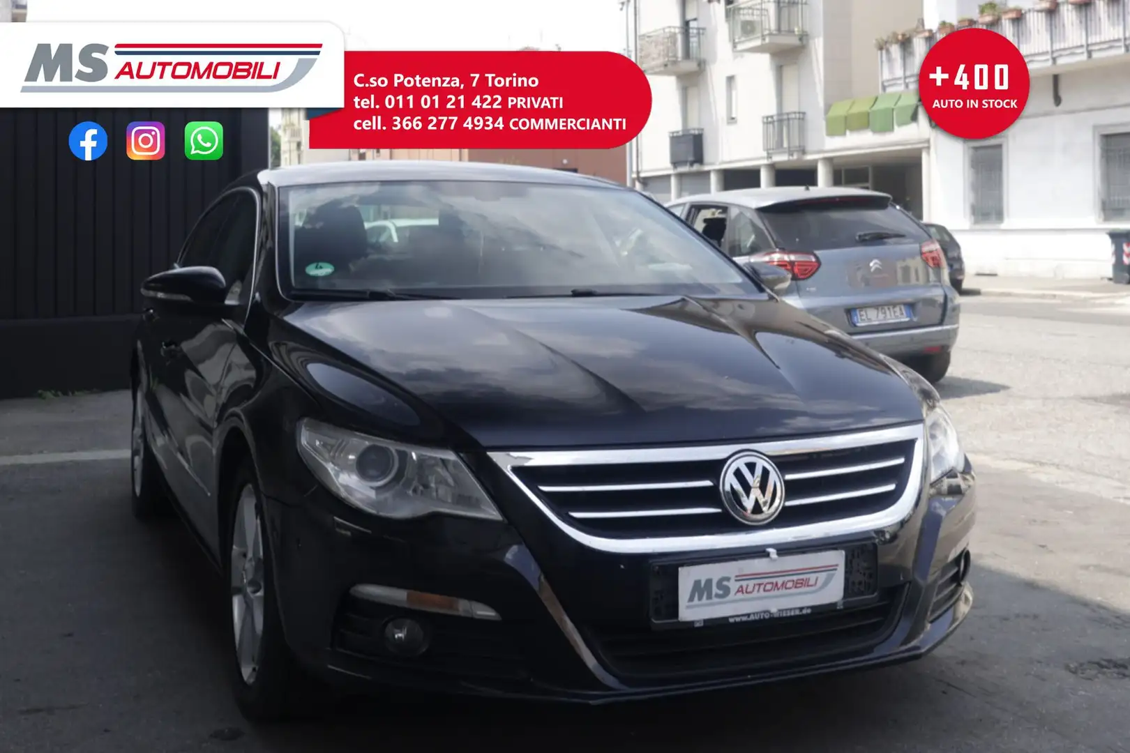 Volkswagen Passat CC Volkswagen Passat CC 1.8 16V TSI 118KW ANNO 2008 Nero - 1