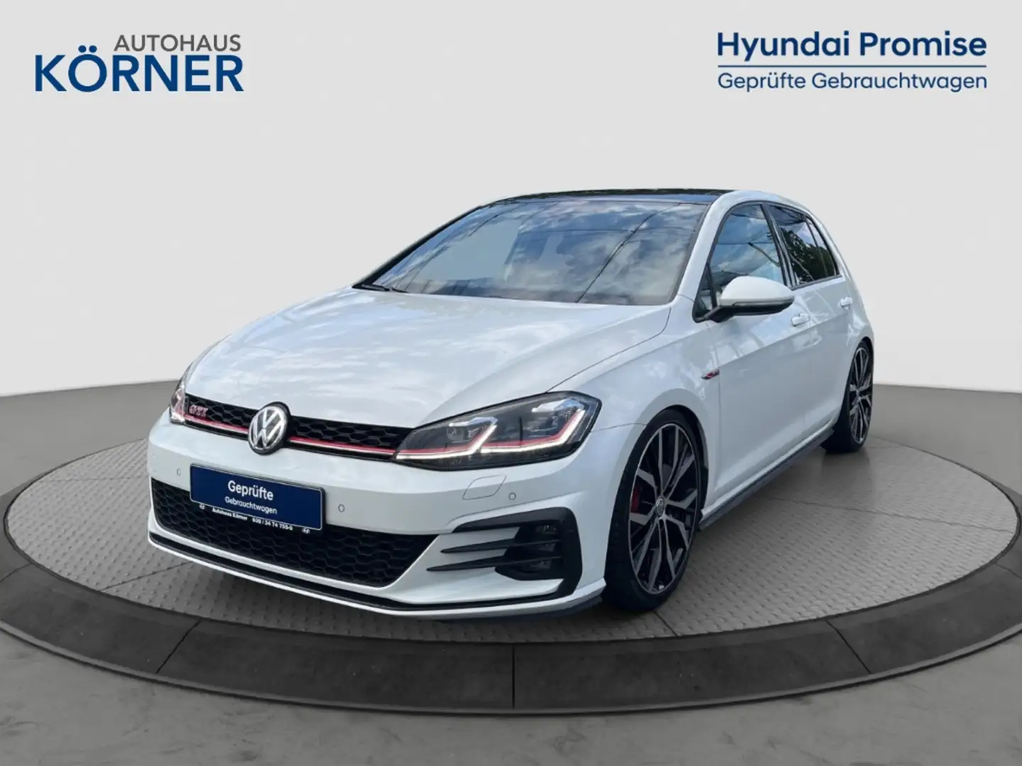 Volkswagen Golf GTI Performance 2.0 TSI DSG *PANO*LED*NAVI* Weiß - 2