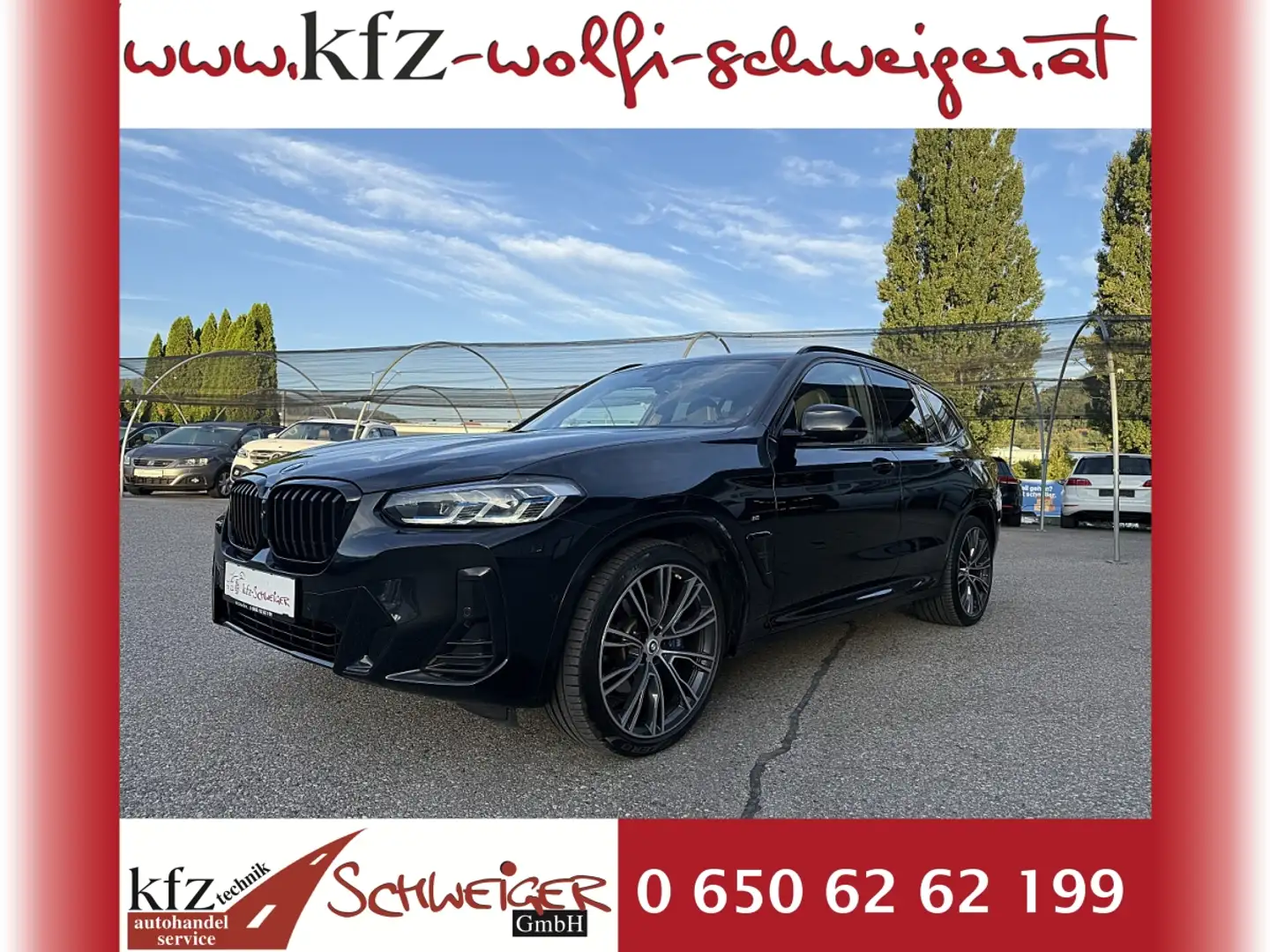 BMW X3 xDrive 20d 48V Aut. Schwarz - 1