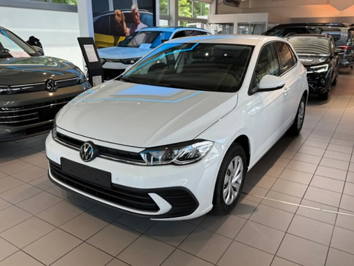 Volkswagen Polo 1.0 Life SHZ GJR APP Weiß - 2