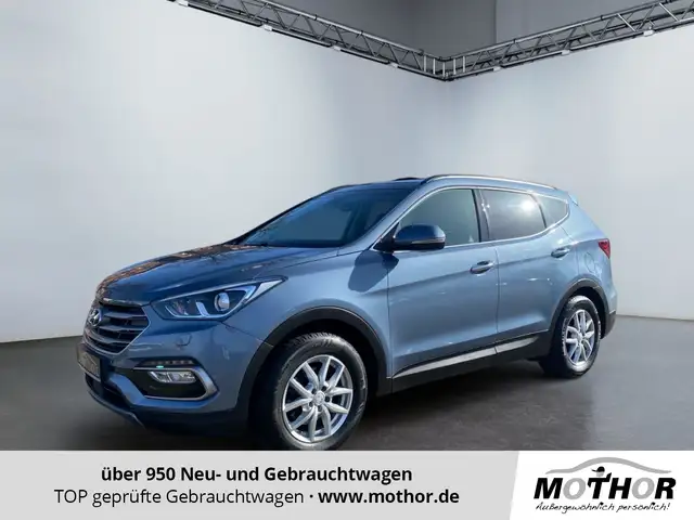 Hyundai SANTA FE blue Premium 2.2 CRDi 4WD Automatik
