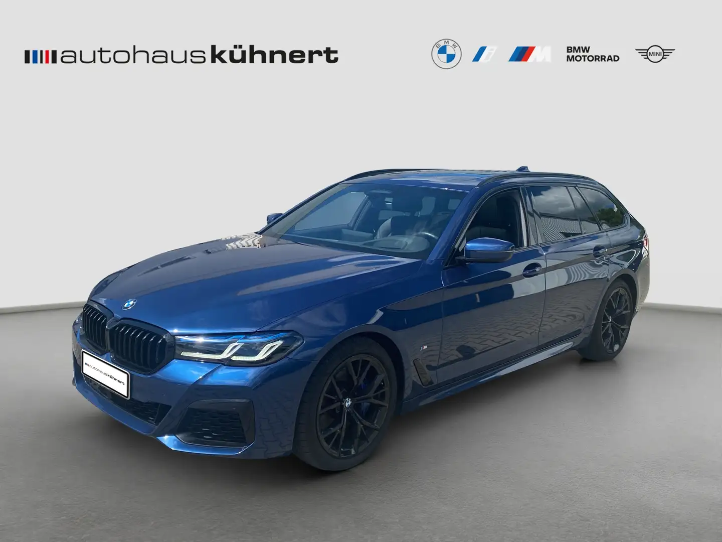 BMW 520 d xDrive Touring ///M Sport Laser PanoSD AHK ACC Azul - 1