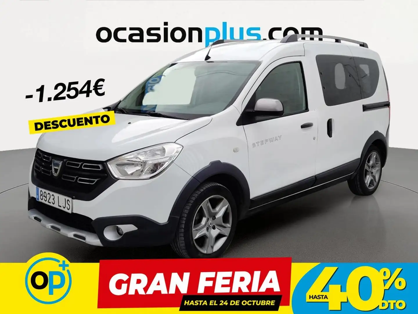 Dacia Dokker 1.5Blue dCi Stepway Comfort 70kW Blanco - 1