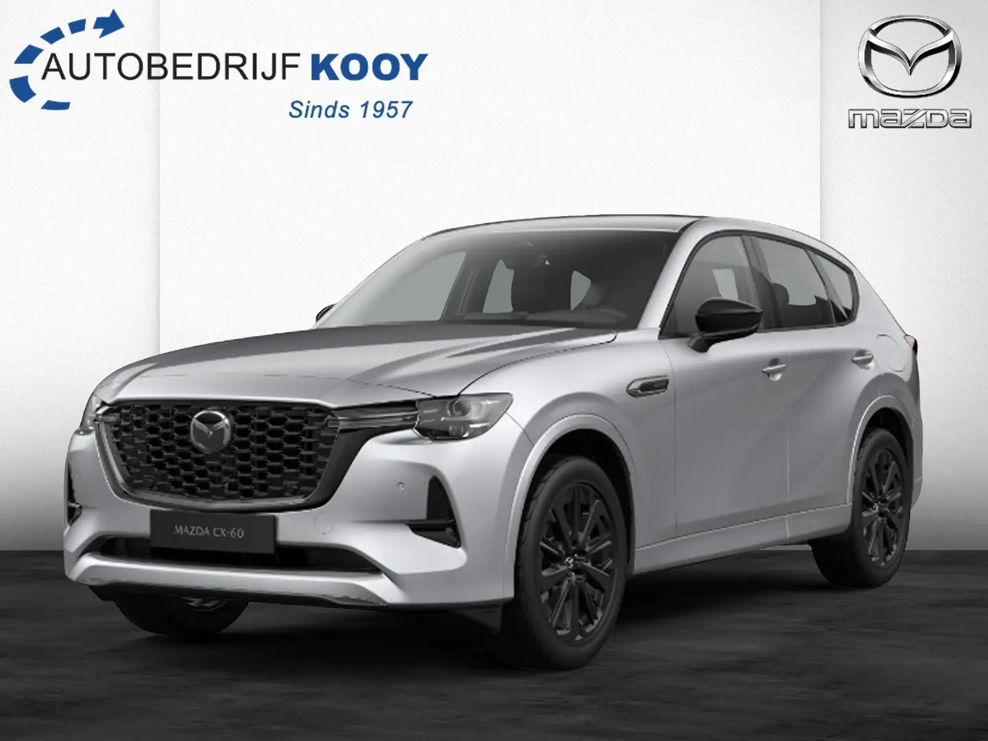 Mazda CX-60 2.5 e-SkyActiv PHEV 327pk Homura Business Edition Grau - 1