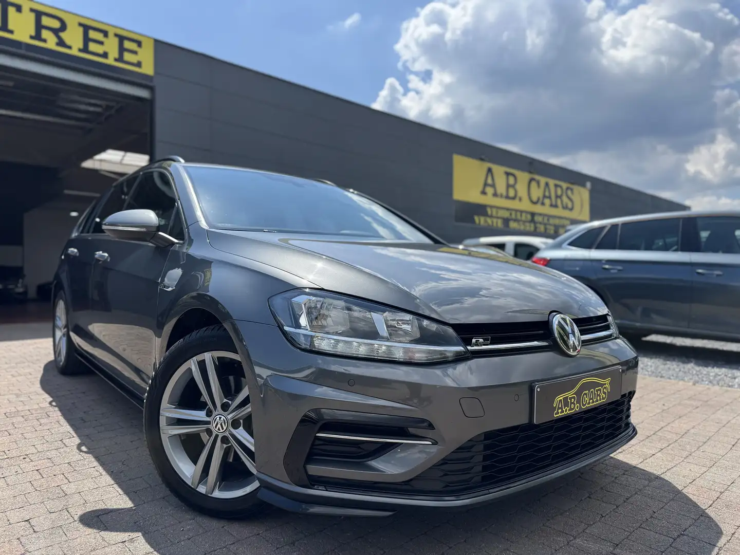 Volkswagen Golf Variant SW 1.0 TSI *R LINE* GARANTIE 12MOIS*1ERE MAIN Gris - 1