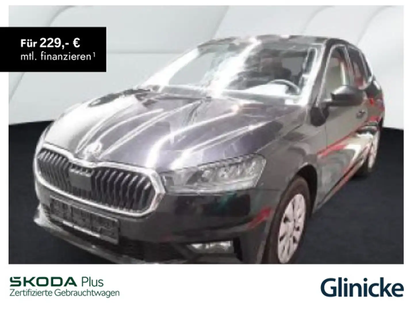 Skoda Fabia 1.0 TSI Essence KlimaLED Bluetooth Schwarz - 1