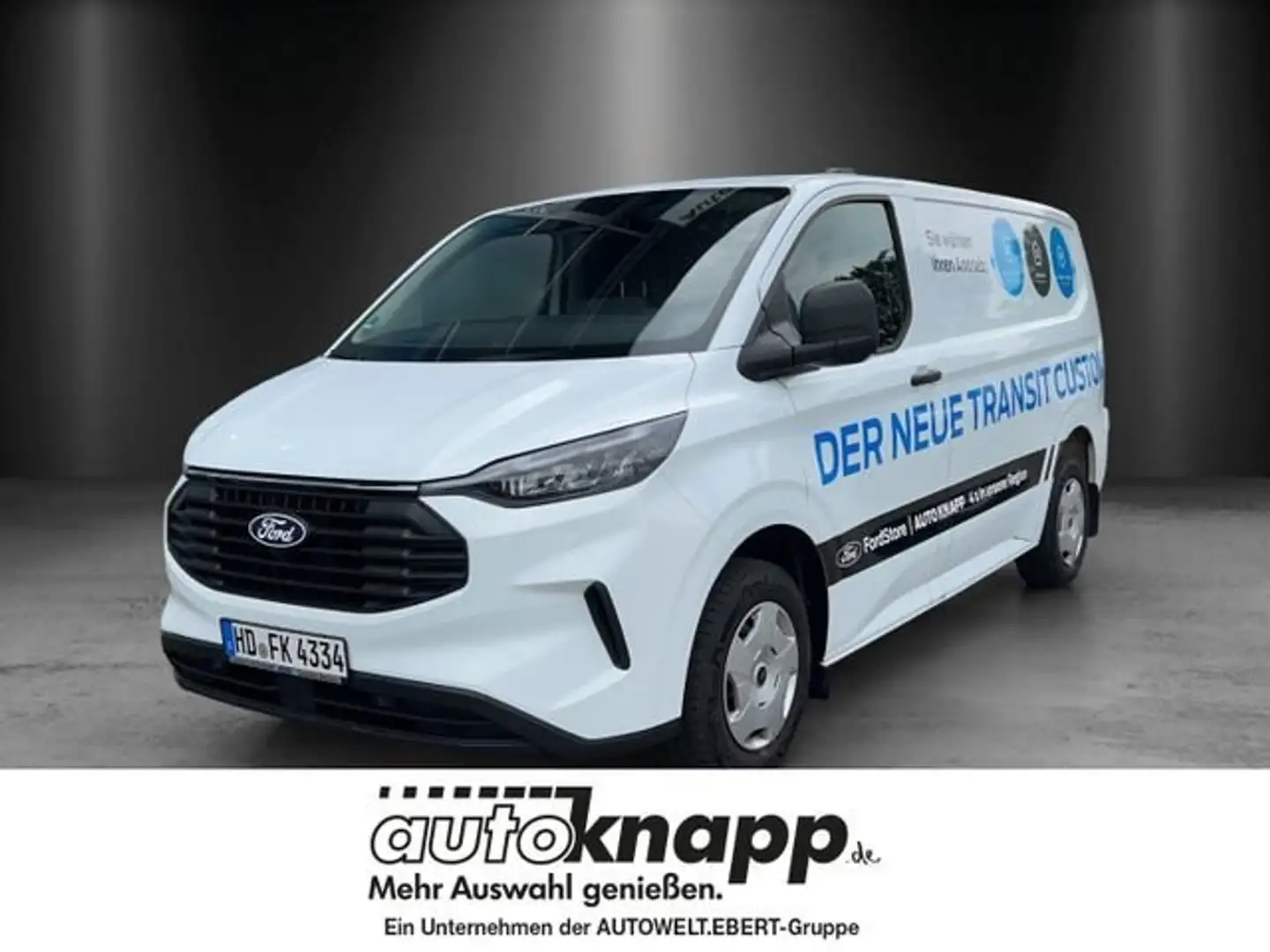 Ford Transit Custom Kasten 280 L1 Trend Navi GJR PDC Weiß - 1