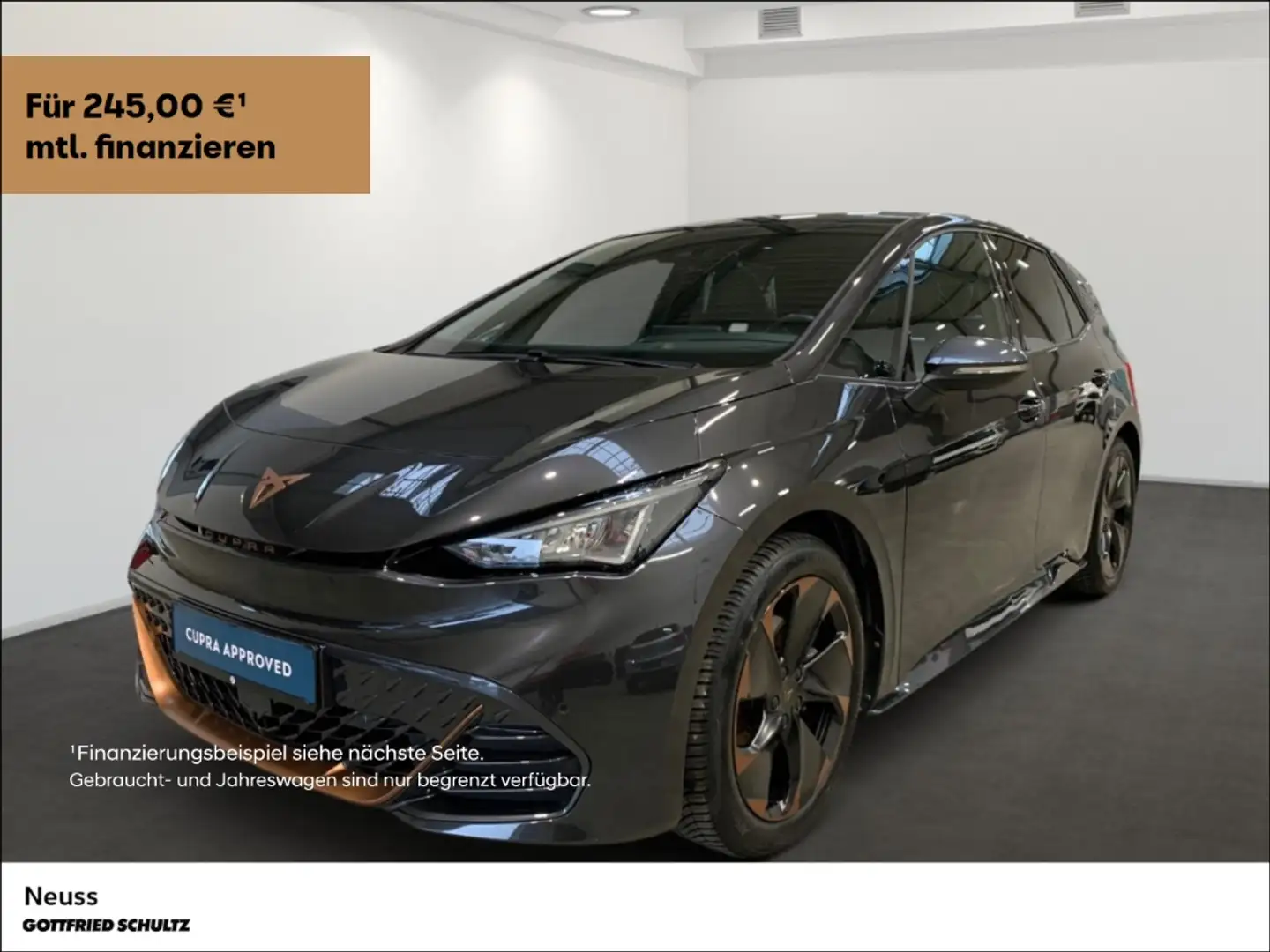CUPRA Born 58 kWh HEAD-UP EINPARKHILFE LED NAVI Grau - 1