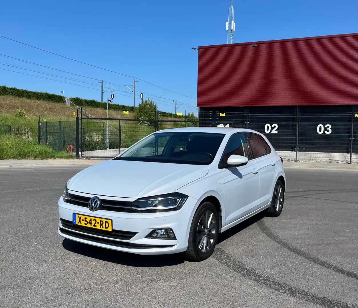 Volkswagen Polo 1.0 TSI HIGHLINE Wit - 1