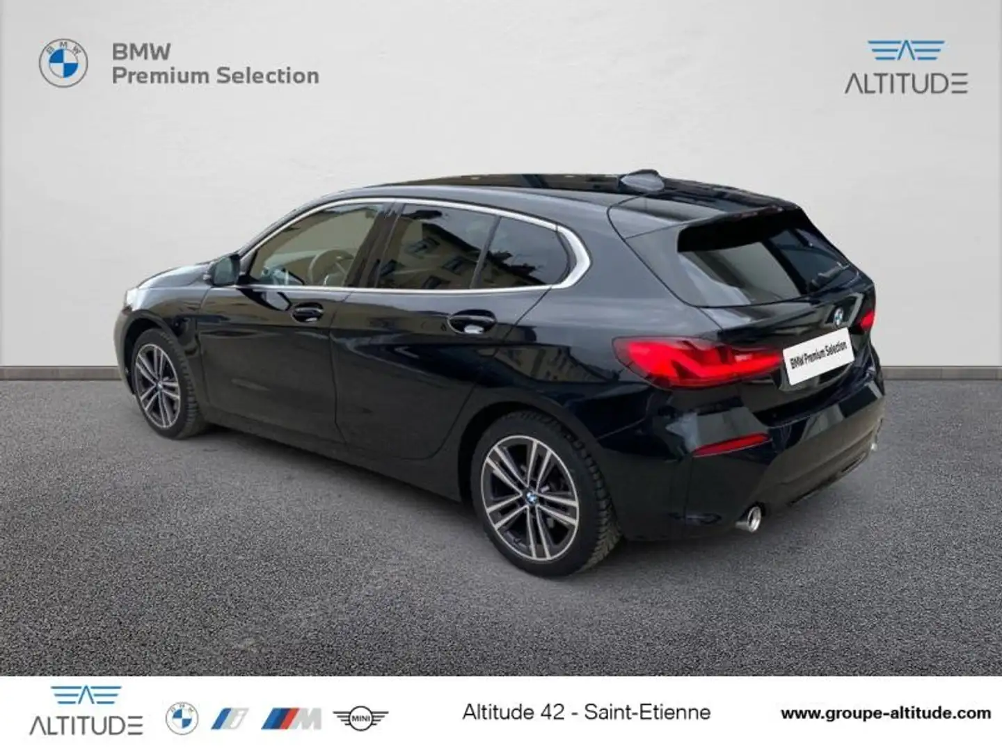 BMW 118 118dA 150ch Business Design Zwart - 2