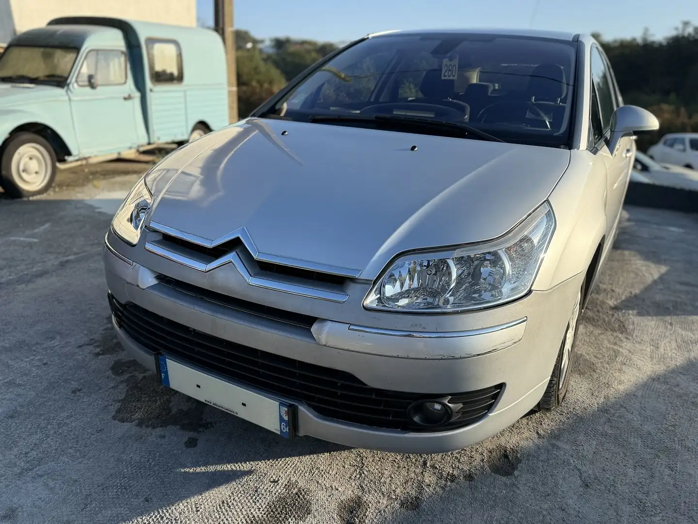 Citroen C4 1.6I 16V PACK AMBIANCE BA Gris - 2
