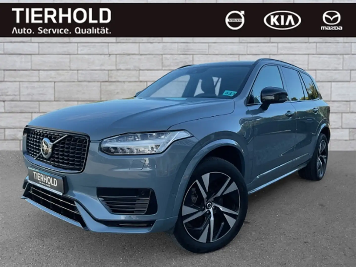Volvo XC90 T8 R Design Plug-In AWD 7 Sitze PANO HUD ACC Grau - 2