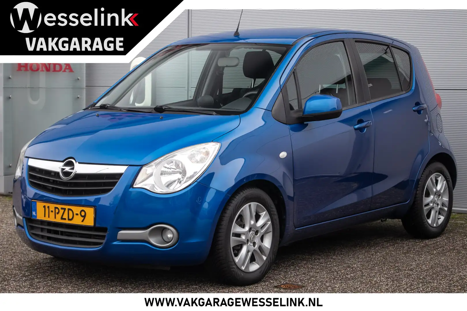 Opel Agila 1.2 Edition Automaat | Airco | PDC | All-seasonban Bleu - 1
