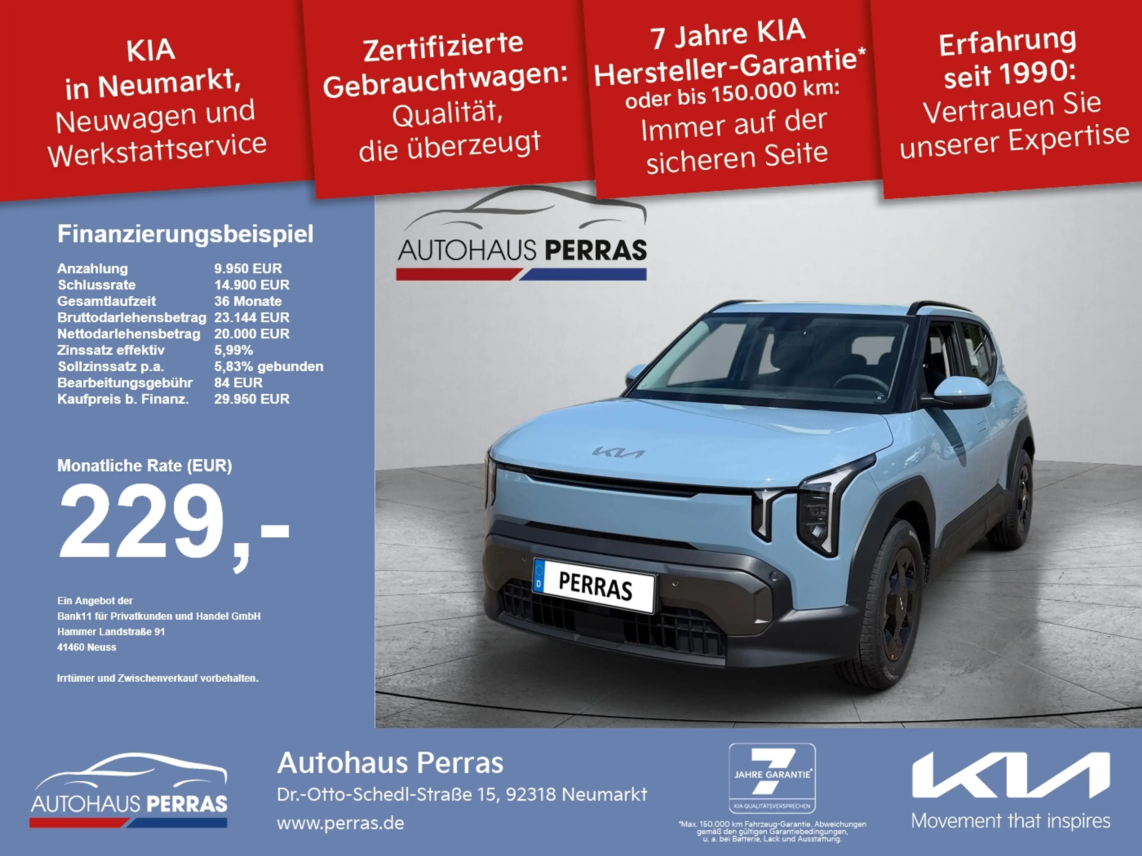 Kia EV2 61 5S AIR WIN WP LED+Winterp.+Fernlichtass.